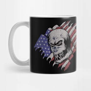 American Skull Mug